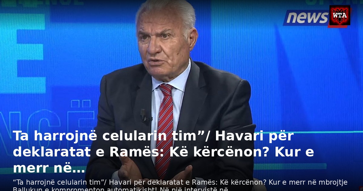 Ta harrojnë celularin tim”/ Havari për deklaratat e Ramës: Kë kërcënon? Kur e merr në…
