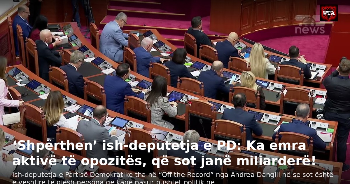 ‘Shpërthen’ ish-deputetja e PD: Ka emra aktivë të opozitës, që sot janë miliarderë!