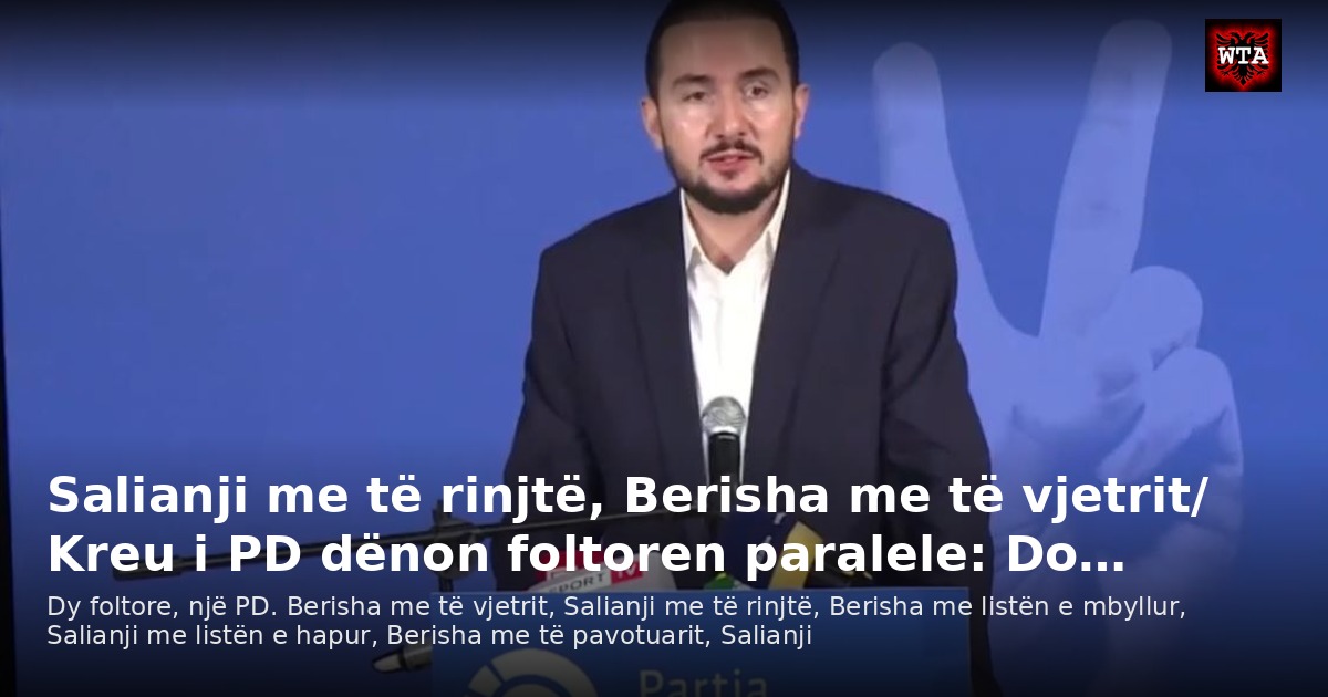 Salianji me të rinjtë, Berisha me të vjetrit/ Kreu i PD dënon foltoren paralele: Do…