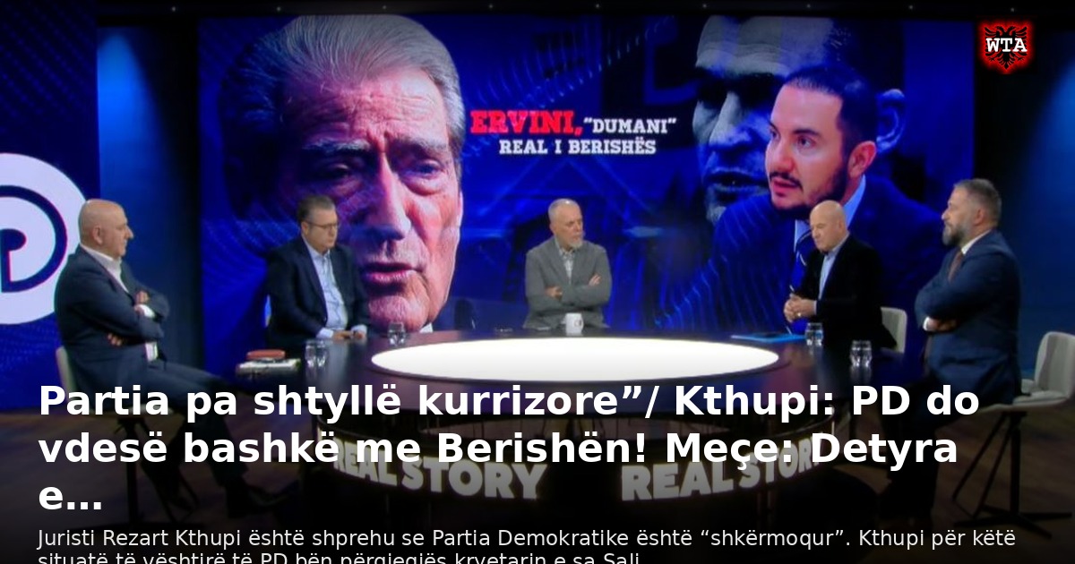 Partia pa shtyllë kurrizore”/ Kthupi: PD do vdesë bashkë me Berishën! Meçe: Detyra e…