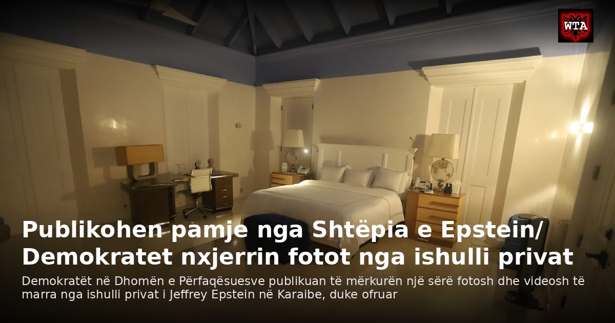 Publikohen pamje nga Shtëpia e Epstein/ Demokratet nxjerrin fotot nga ishulli privat