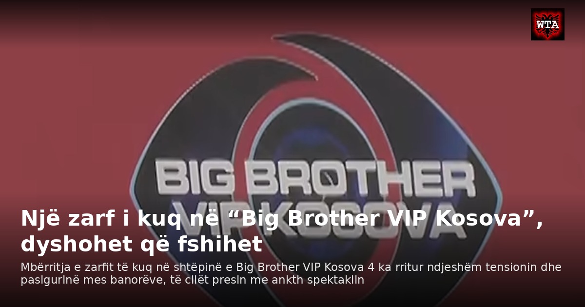 Një zarf i kuq në “Big Brother VIP Kosova”, dyshohet që fshihet