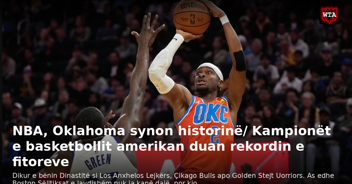 NBA, Oklahoma synon historinë/ Kampionët e basketbollit amerikan duan rekordin e fitoreve