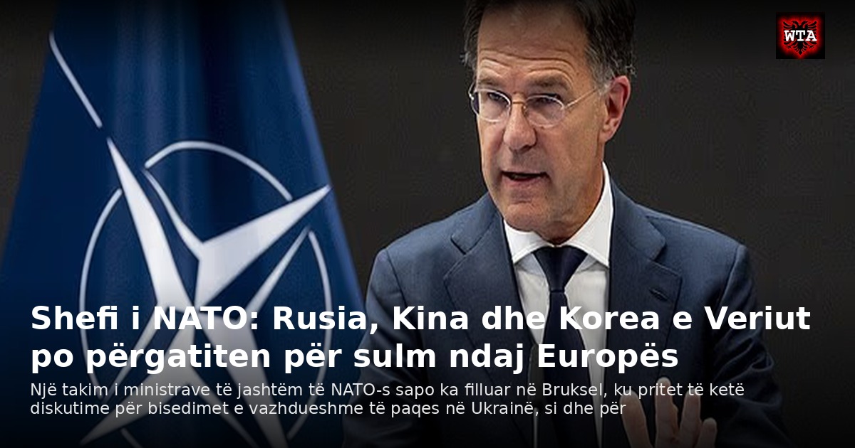 Shefi i NATO: Rusia, Kina dhe Korea e Veriut po përgatiten për sulm ndaj Europës