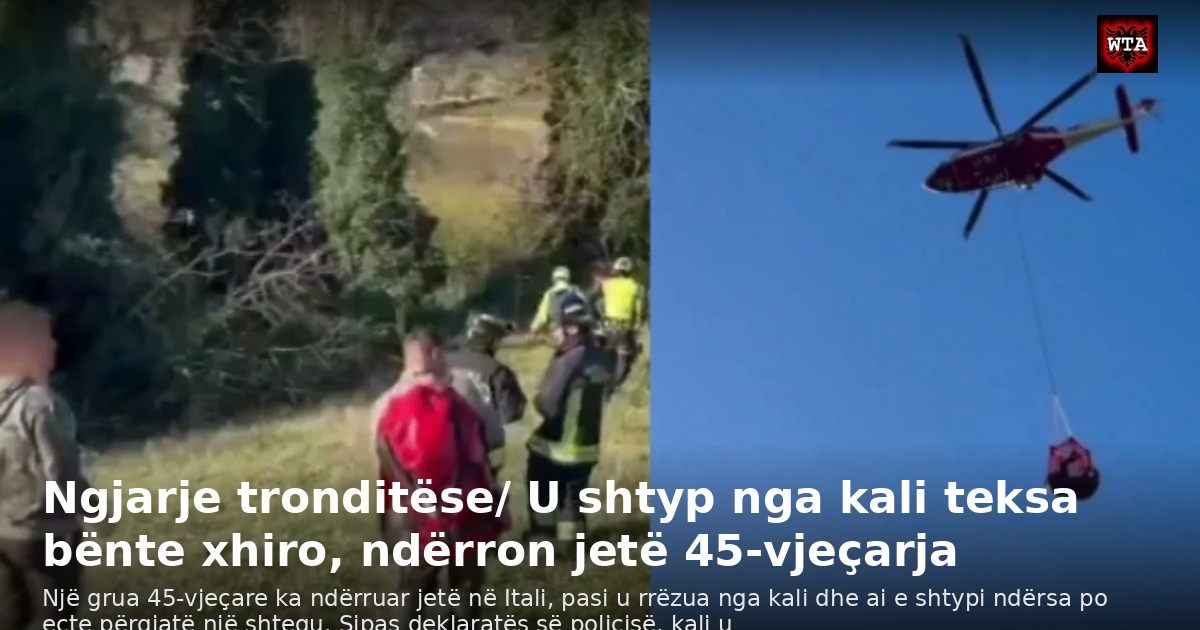 Ngjarje tronditëse/ U shtyp nga kali teksa bënte xhiro, ndërron jetë 45-vjeçarja
