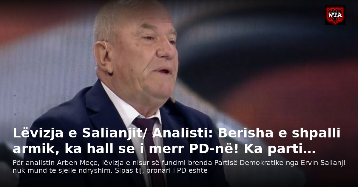 Lëvizja e Salianjit/ Analisti: Berisha e shpalli armik, ka hall se i merr PD-në! Ka parti…