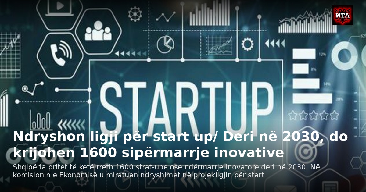 Ndryshon ligji për start up/ Deri në 2030, do krijohen 1600 sipërmarrje inovative