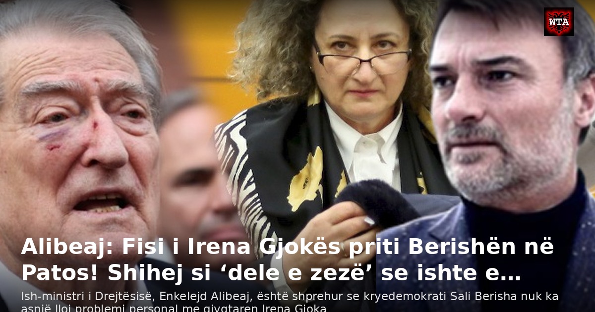 Alibeaj: Fisi i Irena Gjokës priti Berishën në Patos! Shihej si ‘dele e zezë’ se ishte e…