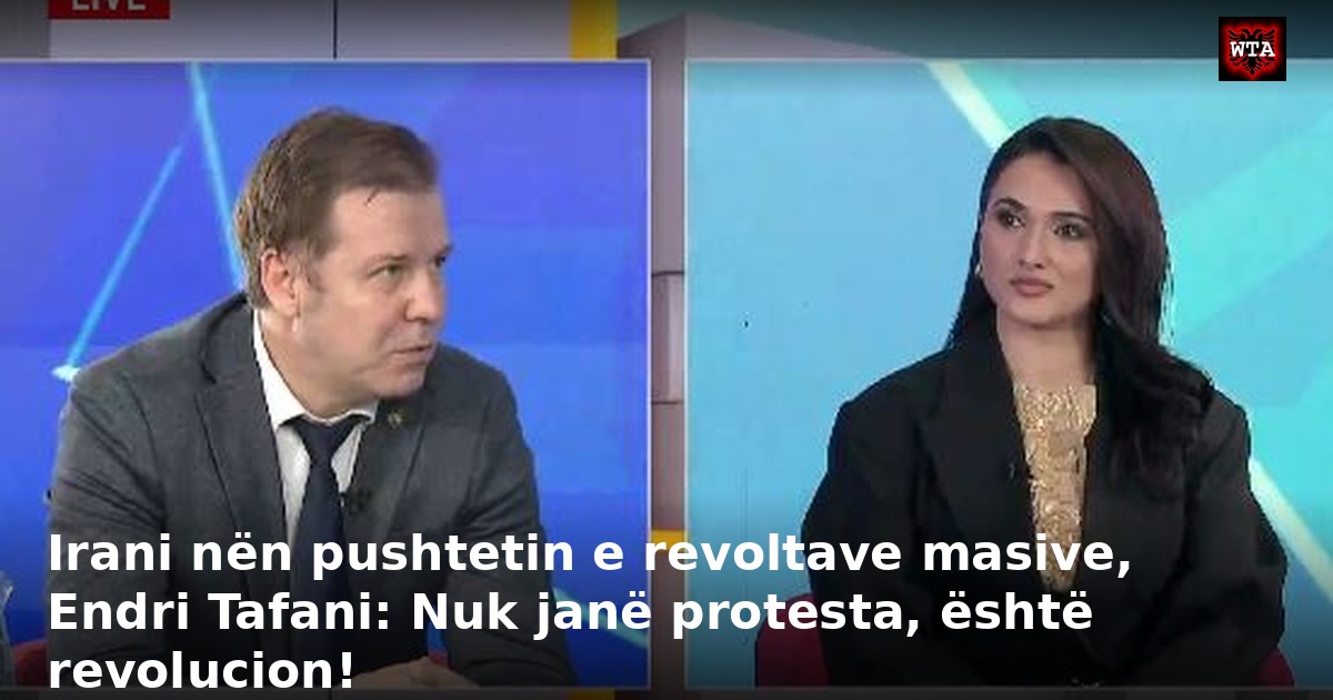Irani nën pushtetin e revoltave masive, Endri Tafani: Nuk janë protesta, është revolucion!