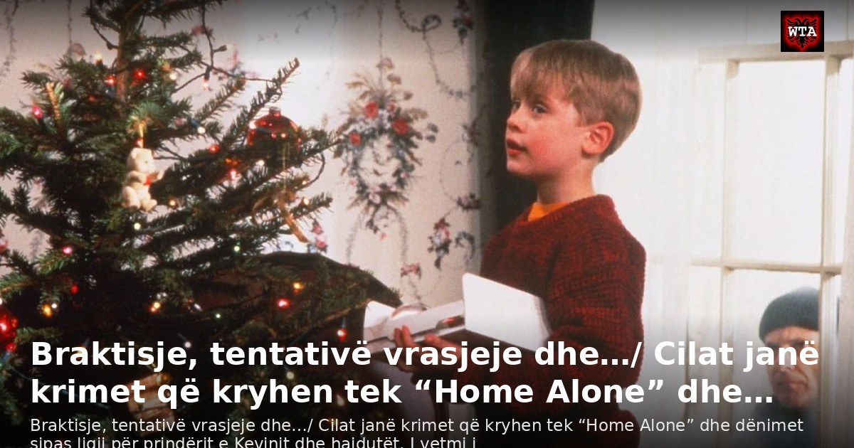 Braktisje, tentativë vrasjeje dhe…/ Cilat janë krimet që kryhen tek “Home Alone” dhe…