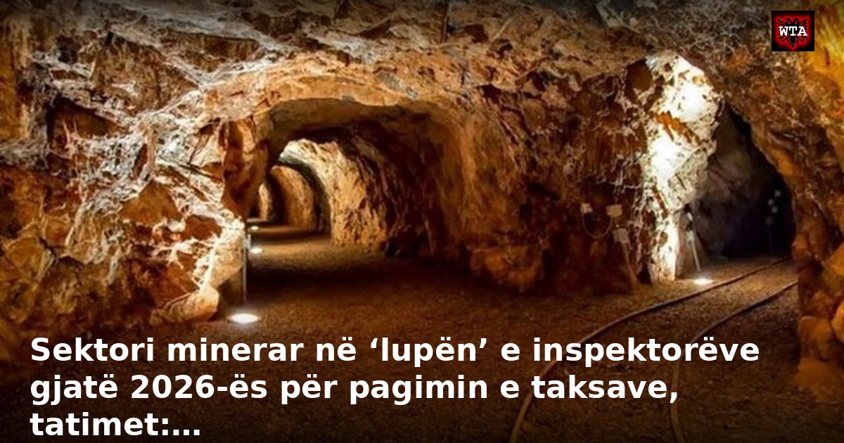 Sektori minerar në ‘lupën’ e inspektorëve gjatë 2026-ës për pagimin e taksave, tatimet:…