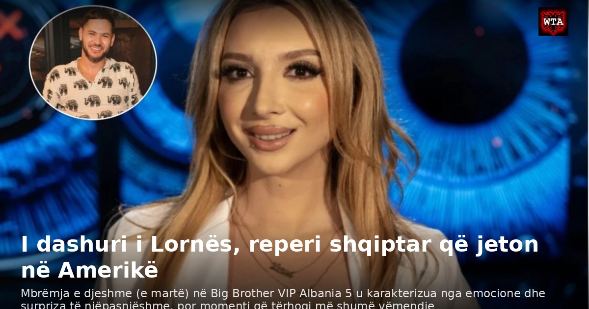 I dashuri i Lornës, reperi shqiptar që jeton në Amerikë