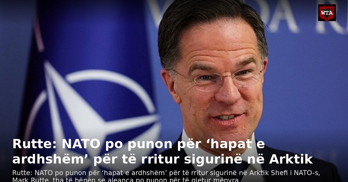 Rutte: NATO po punon për ‘hapat e ardhshëm’ për të rritur sigurinë në Arktik