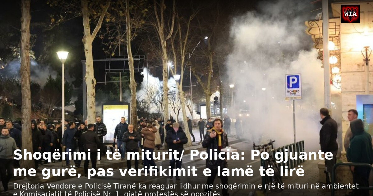 Shoqërimi i të miturit/ Policia: Po gjuante me gurë, pas verifikimit e lamë të lirë