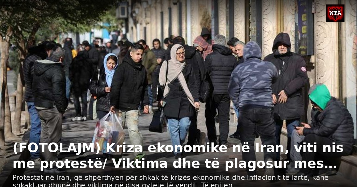 (FOTOLAJM) Kriza ekonomike në Iran, viti nis me protestë/ Viktima dhe të plagosur mes…