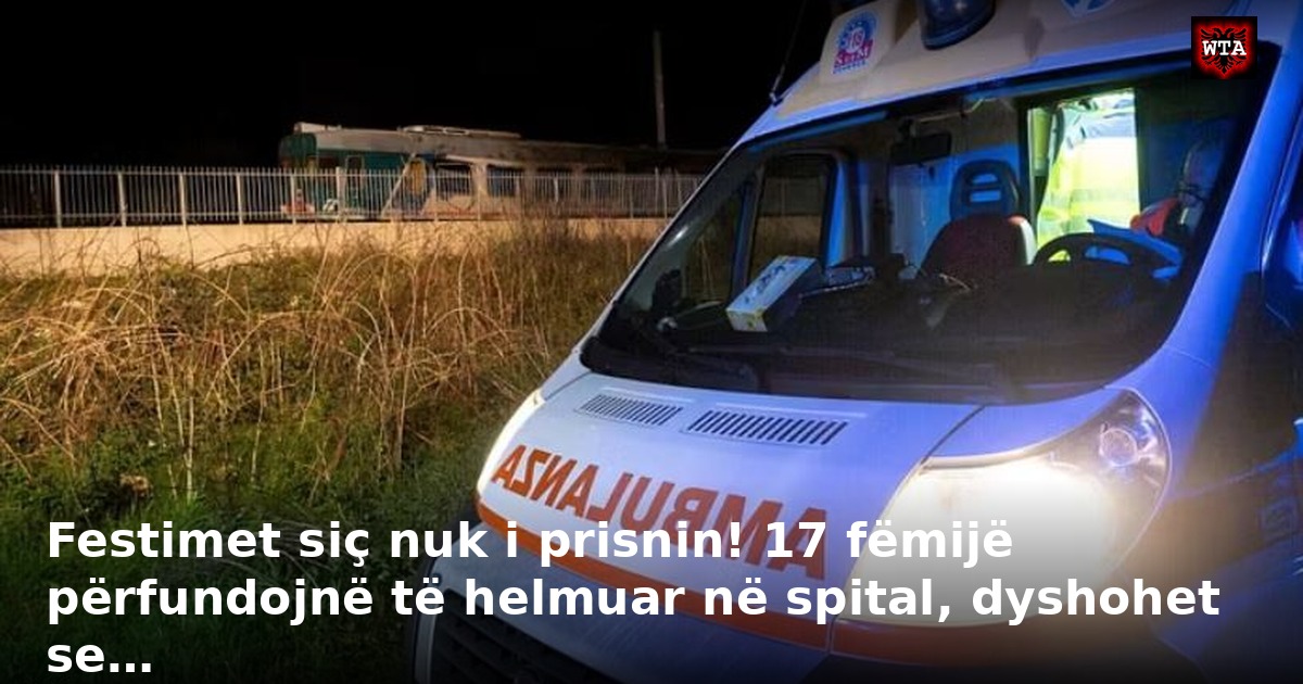 Festimet siç nuk i prisnin! 17 fëmijë përfundojnë të helmuar në spital, dyshohet se…