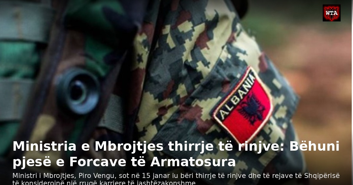 Ministria e Mbrojtjes thirrje të rinjve: Bëhuni pjesë e Forcave të Armatosura