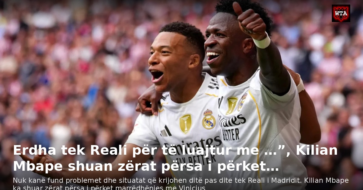 Erdha tek Reali për të luajtur me …”, Kilian Mbape shuan zërat përsa i përket…