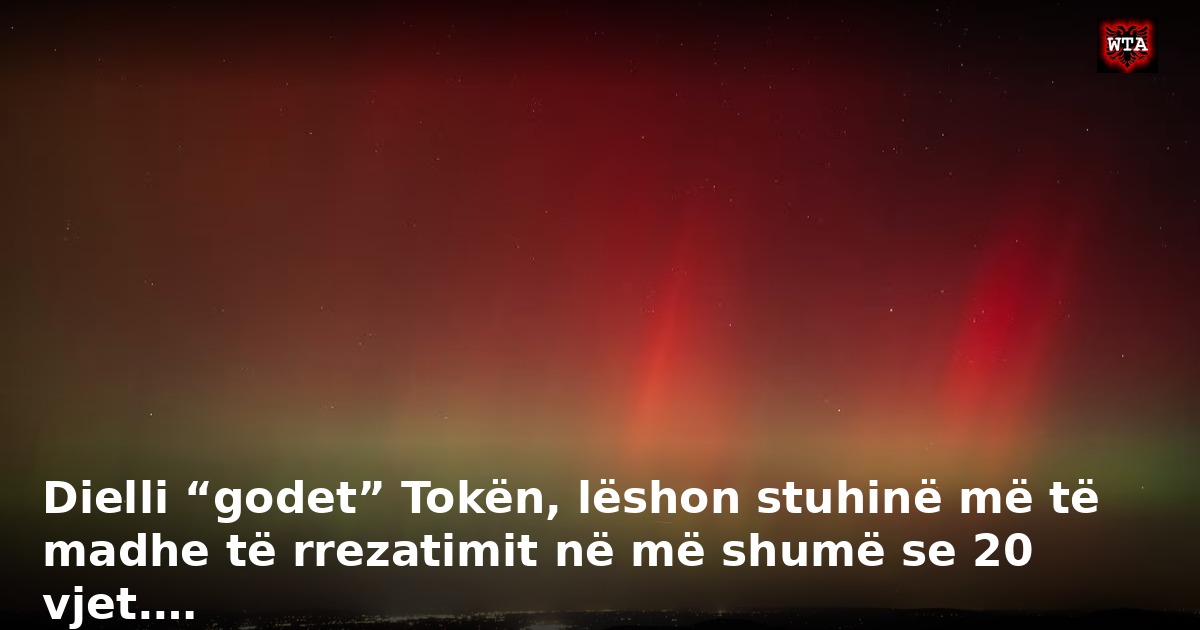 Dielli “godet” Tokën, lëshon stuhinë më të madhe të rrezatimit në më shumë se 20 vjet.…