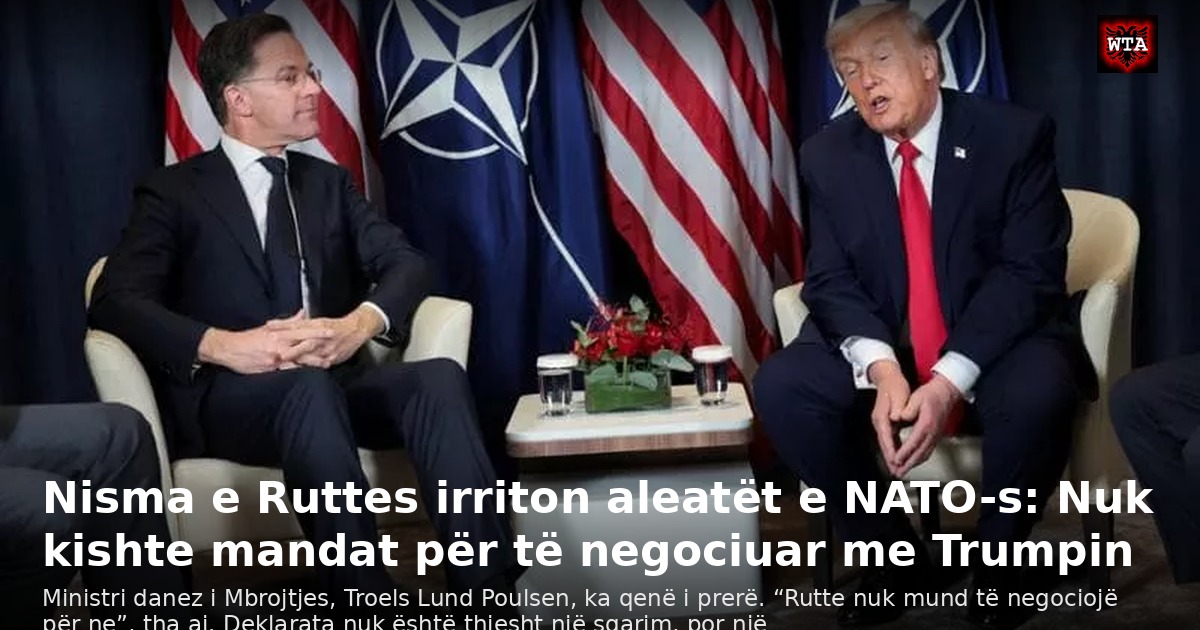 Nisma e Ruttes irriton aleatët e NATO-s: Nuk kishte mandat për të negociuar me Trumpin