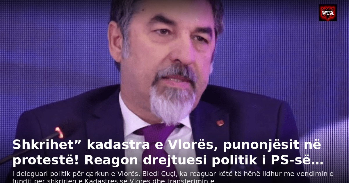 Shkrihet” kadastra e Vlorës, punonjësit në protestë! Reagon drejtuesi politik i PS-së…