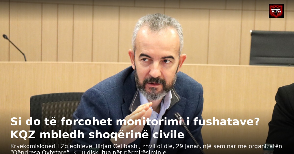 Si do të forcohet monitorimi i fushatave? KQZ mbledh shoqërinë civile