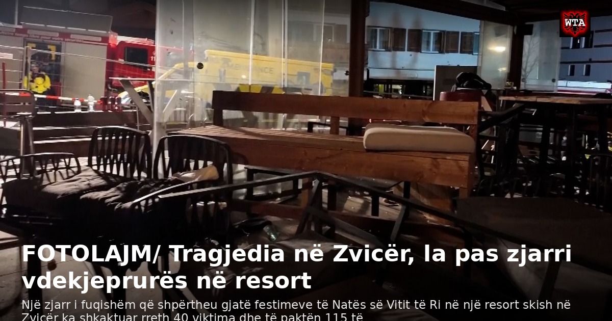 FOTOLAJM/ Tragjedia në Zvicër, la pas zjarri vdekjeprurës në resort