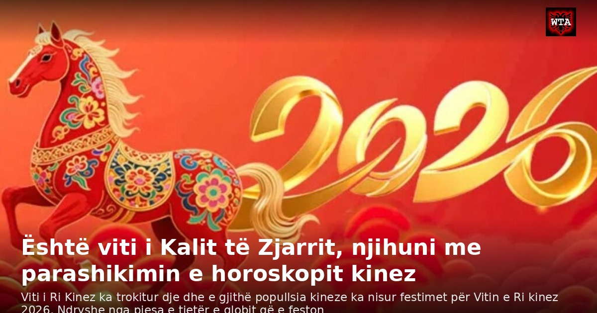Është viti i Kalit të Zjarrit, njihuni me parashikimin e horoskopit kinez