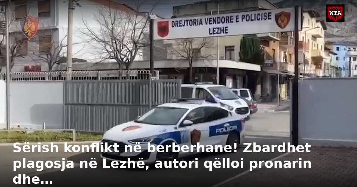 Sërish konflikt në berberhane! Zbardhet plagosja në Lezhë, autori qëlloi pronarin dhe…
