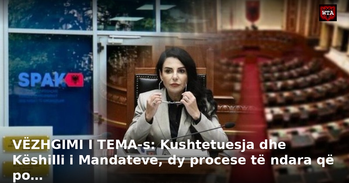 VËZHGIMI I TEMA-s: Kushtetuesja dhe Këshilli i Mandateve, dy procese të ndara që po…