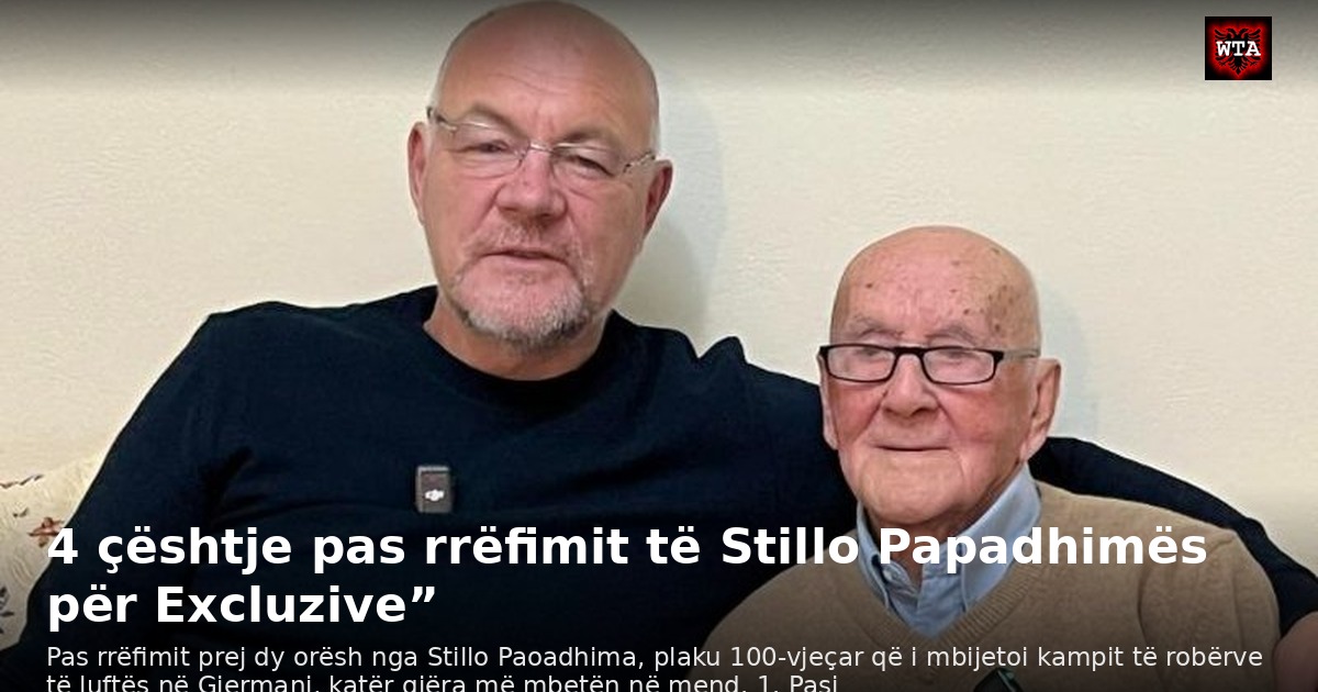 4 çështje pas rrëfimit të Stillo Papadhimës për Excluzive”