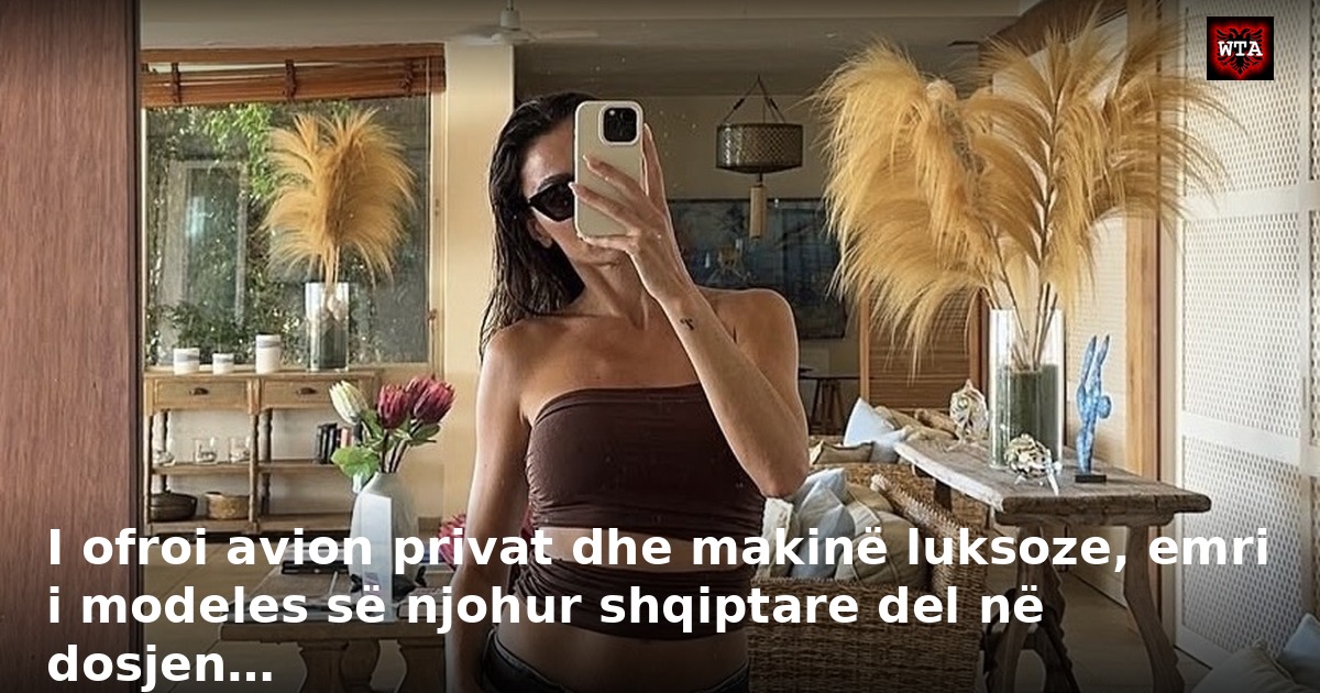 I ofroi avion privat dhe makinë luksoze, emri i modeles së njohur shqiptare del në dosjen…
