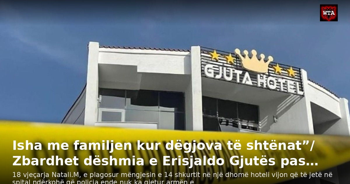 Isha me familjen kur dëgjova të shtënat”/ Zbardhet dëshmia e Erisjaldo Gjutës pas…