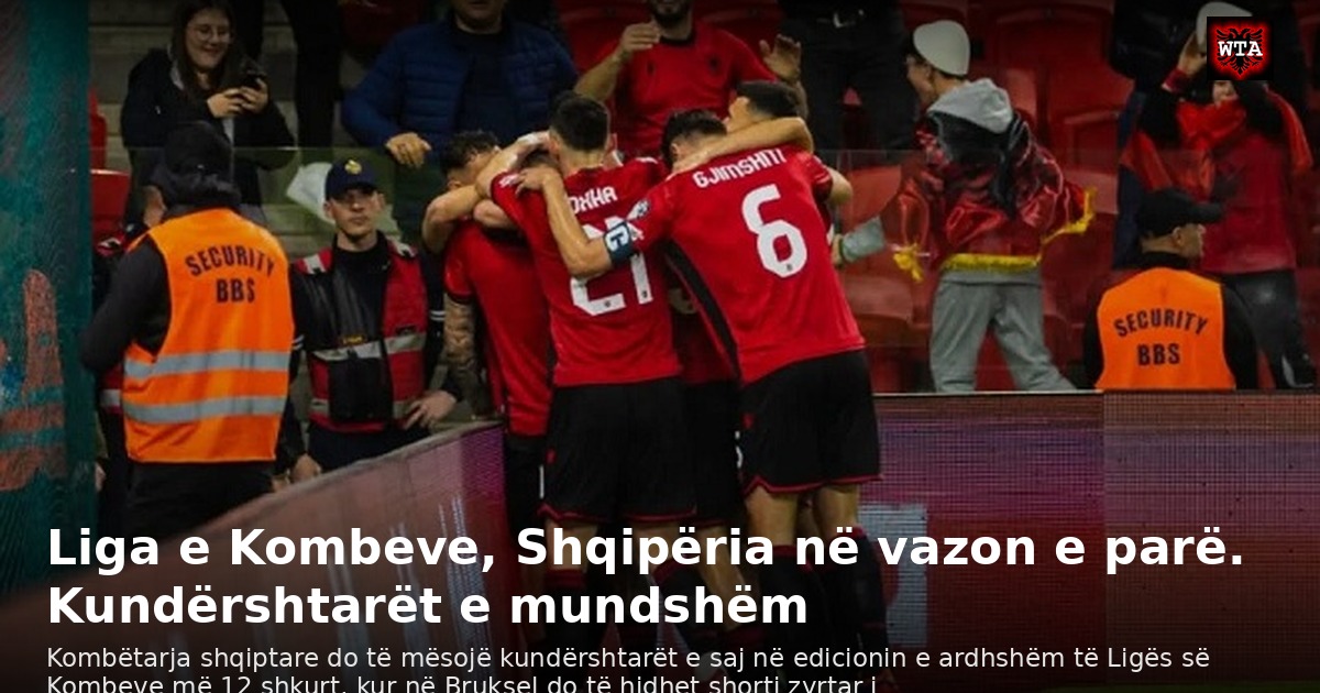 Liga e Kombeve, Shqipëria në vazon e parë. Kundërshtarët e mundshëm