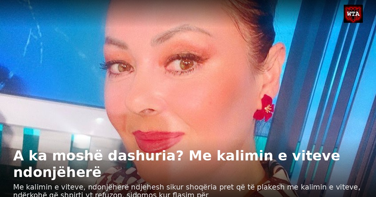 A ka moshë dashuria? Me kalimin e viteve ndonjëherë