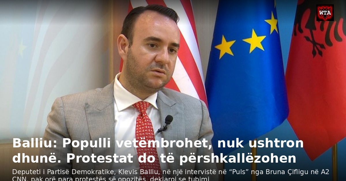 Balliu: Populli vetëmbrohet, nuk ushtron dhunë. Protestat do të përshkallëzohen