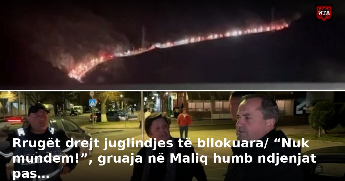 Rrugët drejt juglindjes të bllokuara/ “Nuk mundem!”, gruaja në Maliq humb ndjenjat pas…
