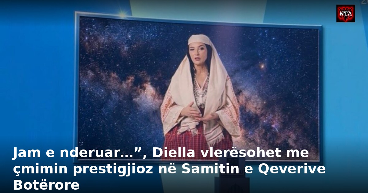 Jam e nderuar…”, Diella vlerësohet me çmimin prestigjioz në Samitin e Qeverive Botërore