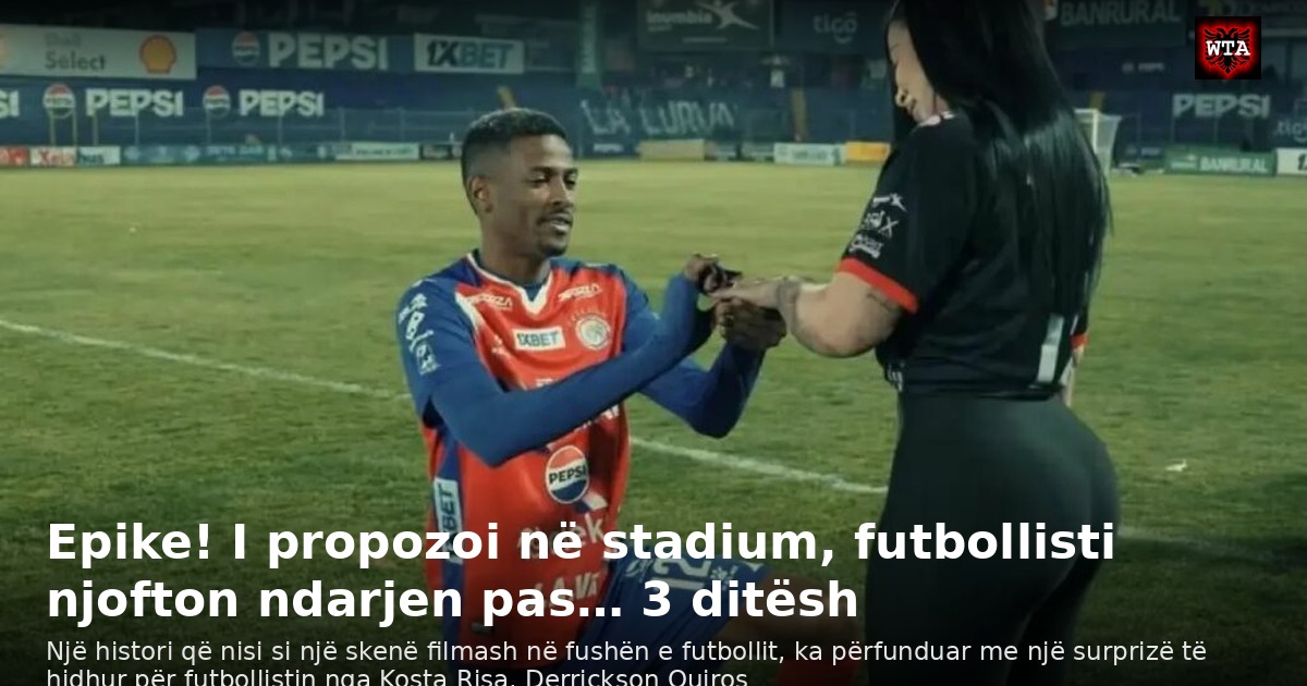Epike! I propozoi në stadium, futbollisti njofton ndarjen pas… 3 ditësh