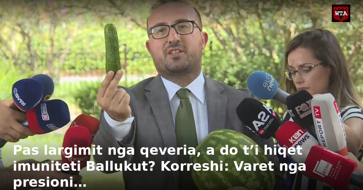 Pas largimit nga qeveria, a do t’i hiqet imuniteti Ballukut? Korreshi: Varet nga presioni…