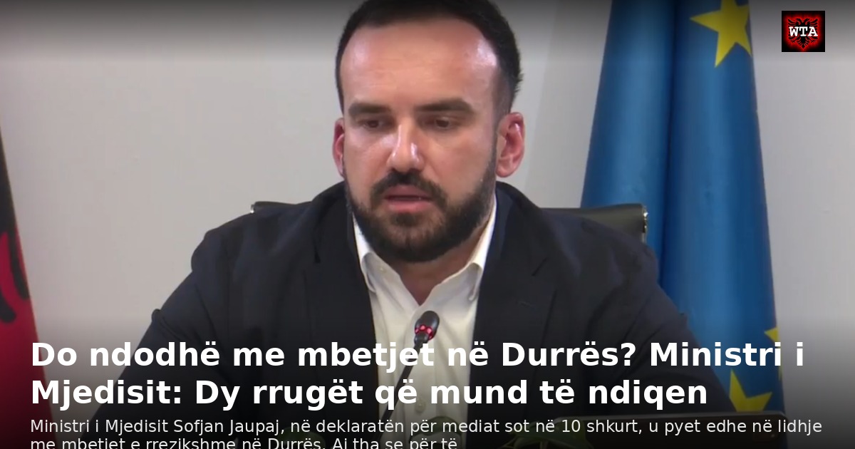 Do ndodhë me mbetjet në Durrës? Ministri i Mjedisit: Dy rrugët që mund të ndiqen