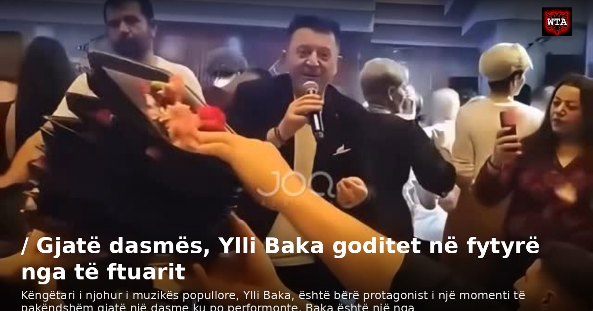 / Gjatë dasmës, Ylli Baka goditet në fytyrë nga të ftuarit