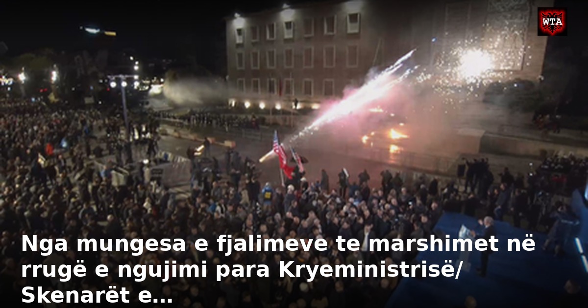 Nga mungesa e fjalimeve te marshimet në rrugë e ngujimi para Kryeministrisë/ Skenarët e…