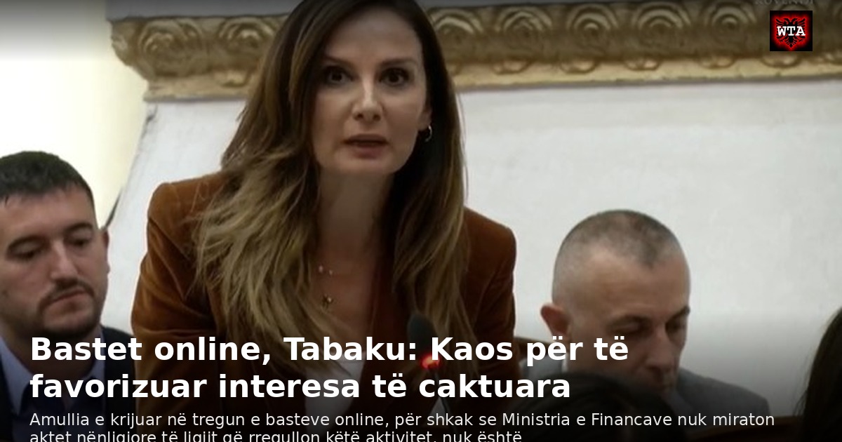 Bastet online, Tabaku: Kaos për të favorizuar interesa të caktuara