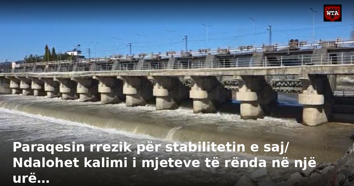 Paraqesin rrezik për stabilitetin e saj/ Ndalohet kalimi i mjeteve të rënda në një urë…