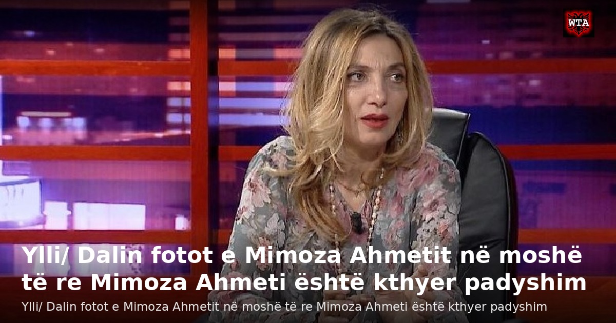 Ylli/ Dalin fotot e Mimoza Ahmetit në moshë të re Mimoza Ahmeti është kthyer padyshim