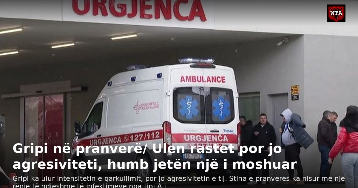 Gripi në pranverë/ Ulen rastet por jo agresiviteti, humb jetën një i moshuar