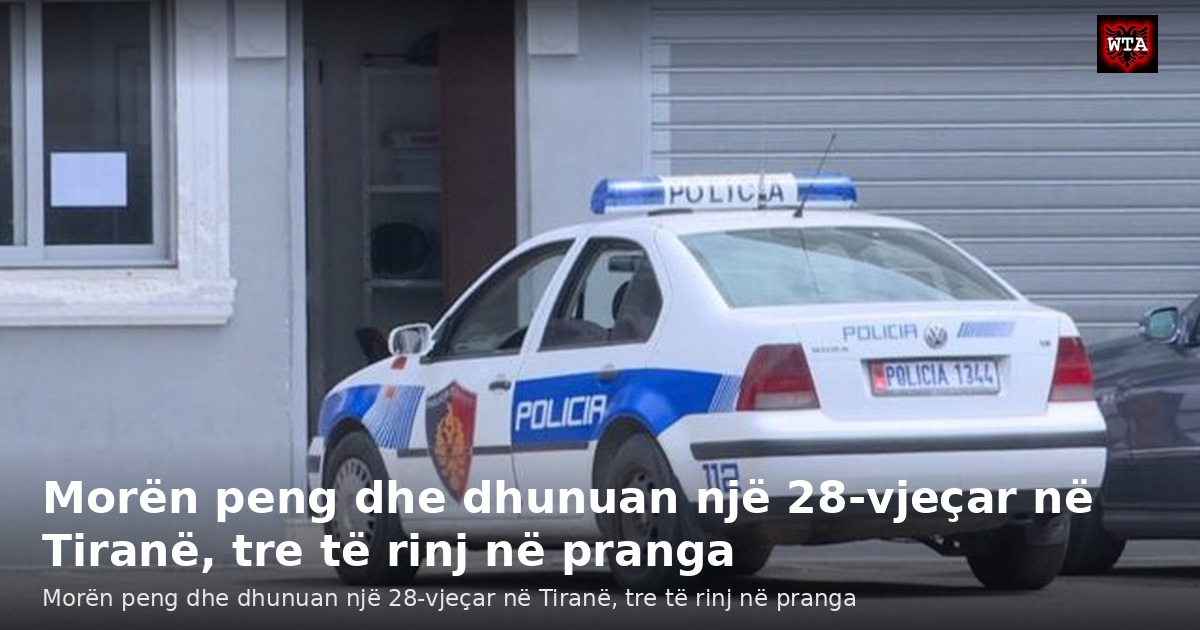 Morën peng dhe dhunuan një 28-vjeçar në Tiranë, tre të rinj në pranga