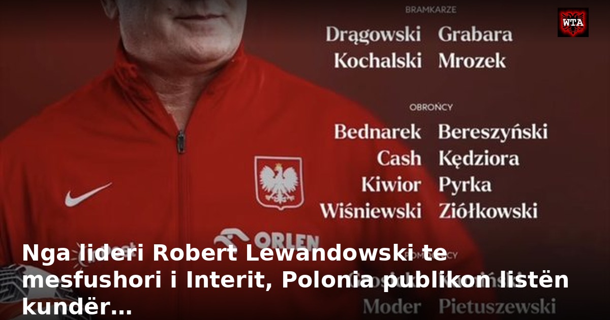 Nga lideri Robert Lewandowski te mesfushori i Interit, Polonia publikon listën kundër…
