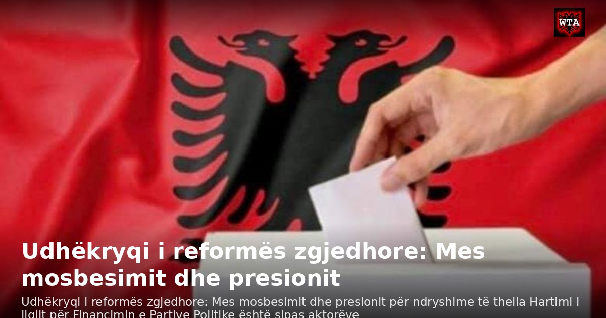Udhëkryqi i reformës zgjedhore: Mes mosbesimit dhe presionit